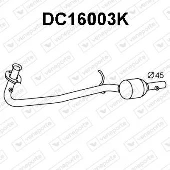 Catalyseur VENEPORTE DC16003K