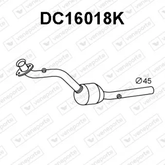 Catalyseur VENEPORTE DC16018K