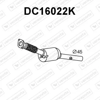 Catalyseur VENEPORTE DC16022K