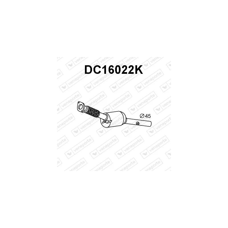 Catalyseur VENEPORTE DC16022K