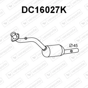 Catalyseur VENEPORTE DC16027K
