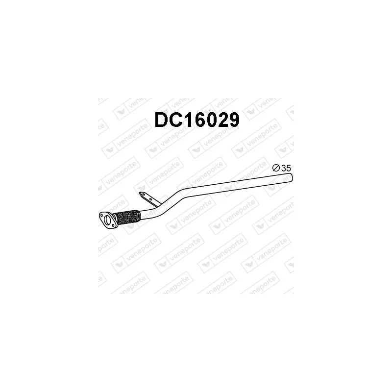 Tuyau d'échappement VENEPORTE DC16029
