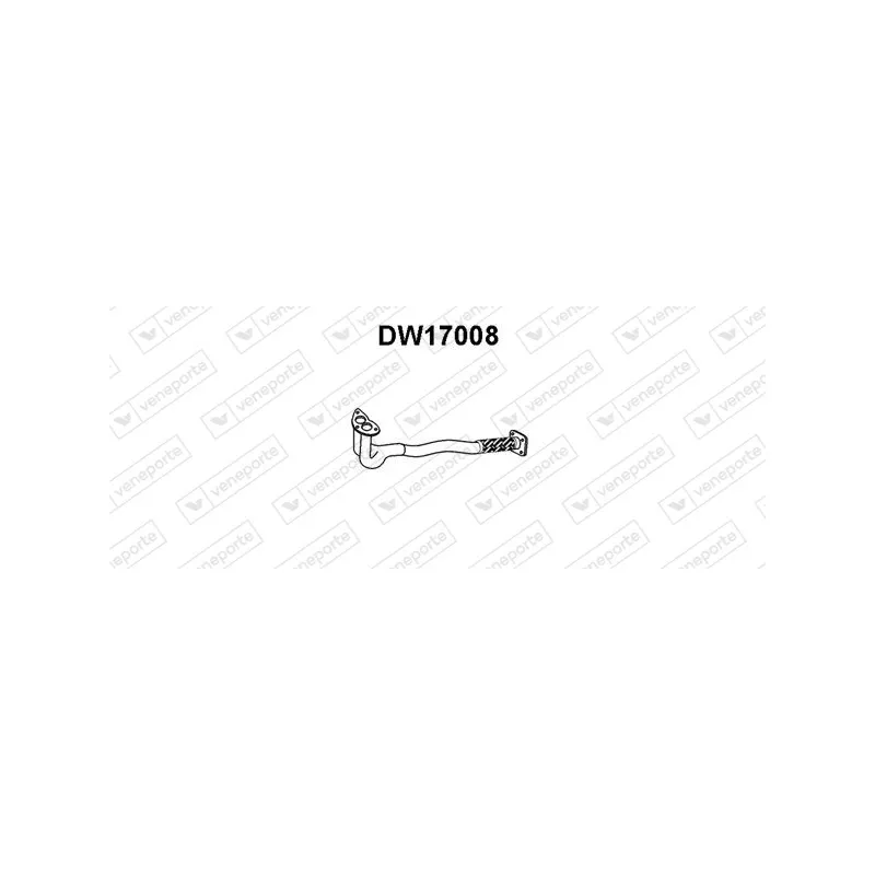 Tuyau d'échappement VENEPORTE DW17008