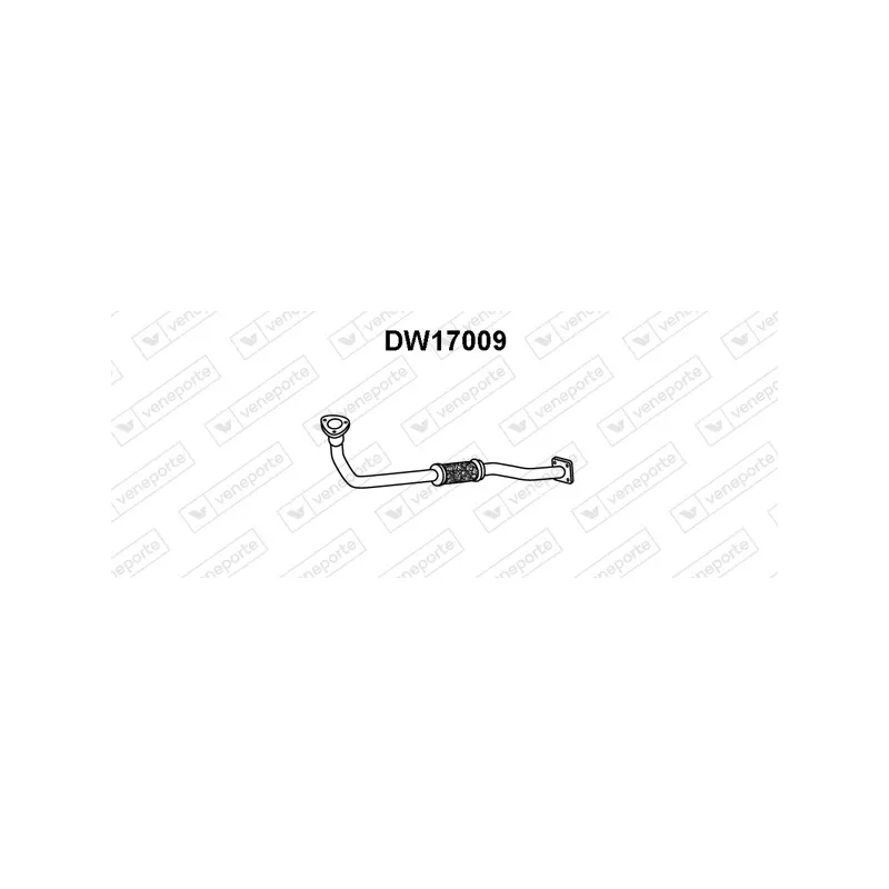 Tuyau d'échappement VENEPORTE DW17009