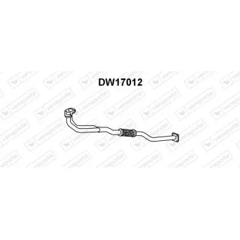 Tuyau d'échappement VENEPORTE