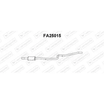 Silencieux avant VENEPORTE