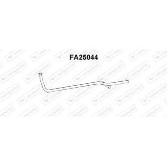 Tuyau d'échappement VENEPORTE