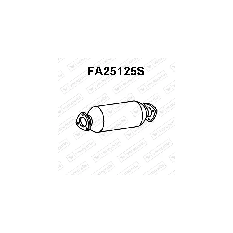 Filtre à particules / à suie, échappement VENEPORTE FA25125S