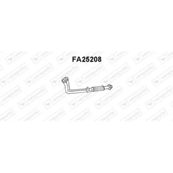 Tuyau d'échappement VENEPORTE