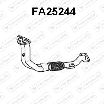 Tuyau d'échappement VENEPORTE FA25244