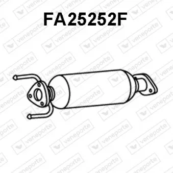 Filtre à particules / à suie, échappement VENEPORTE FA25252F