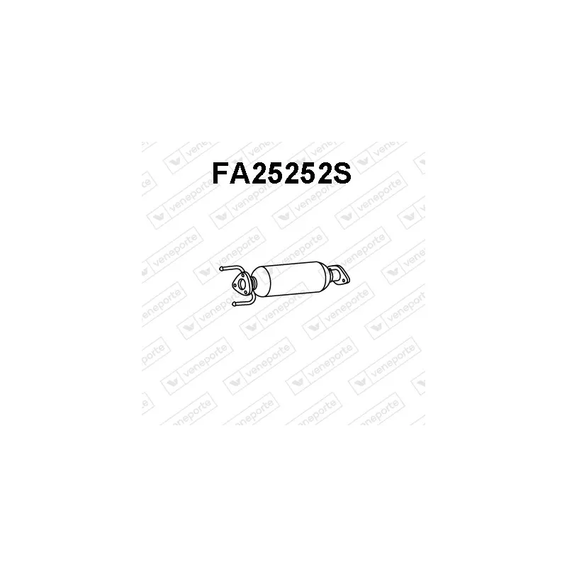 Filtre à particules / à suie, échappement VENEPORTE FA25252S