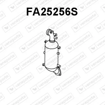 Filtre à particules / à suie, échappement VENEPORTE FA25256S