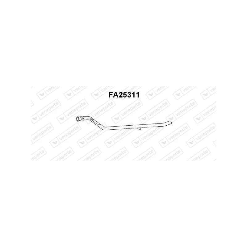 Tuyau d'échappement VENEPORTE FA25311