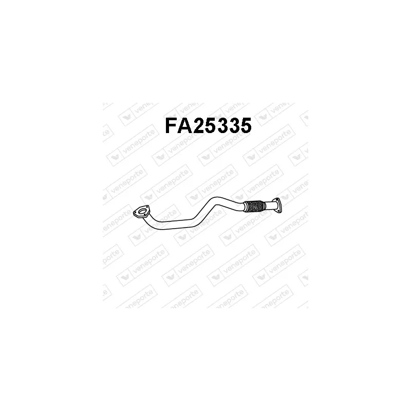 Tuyau d'échappement VENEPORTE FA25335