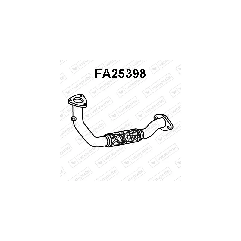Tuyau d'échappement VENEPORTE FA25398