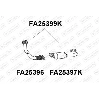 Catalyseur VENEPORTE FA25399K