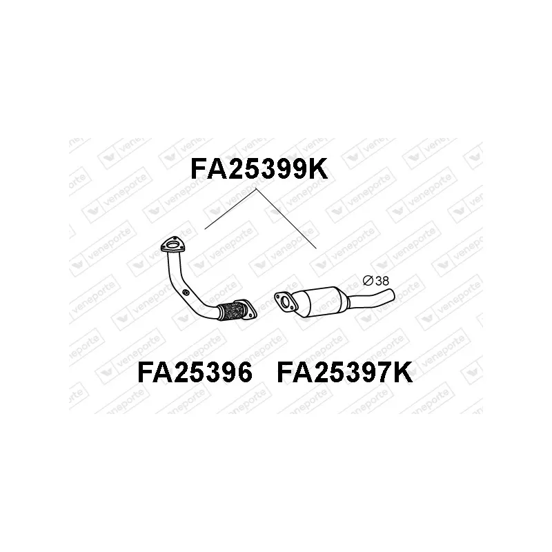 Catalyseur VENEPORTE FA25399K