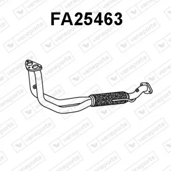 Tuyau d'échappement VENEPORTE FA25463