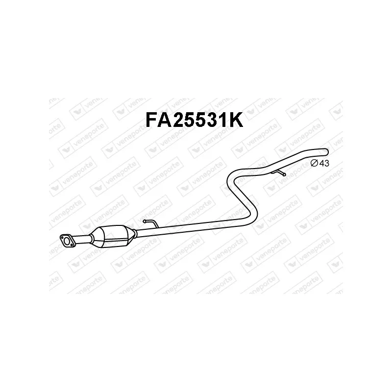 Catalyseur VENEPORTE FA25531K
