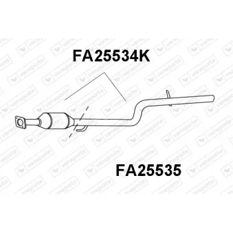 Catalyseur VENEPORTE FA25534K