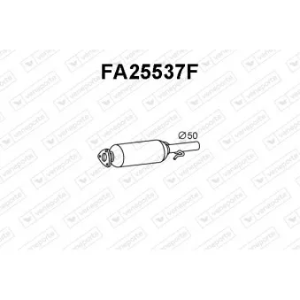 Filtre à particules / à suie, échappement VENEPORTE FA25537F