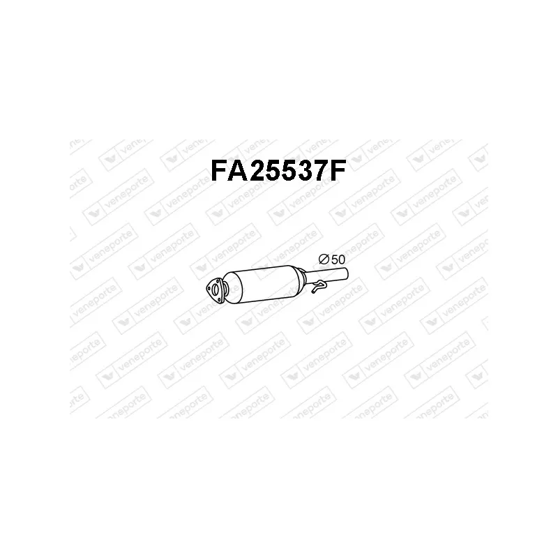 Filtre à particules / à suie, échappement VENEPORTE FA25537F