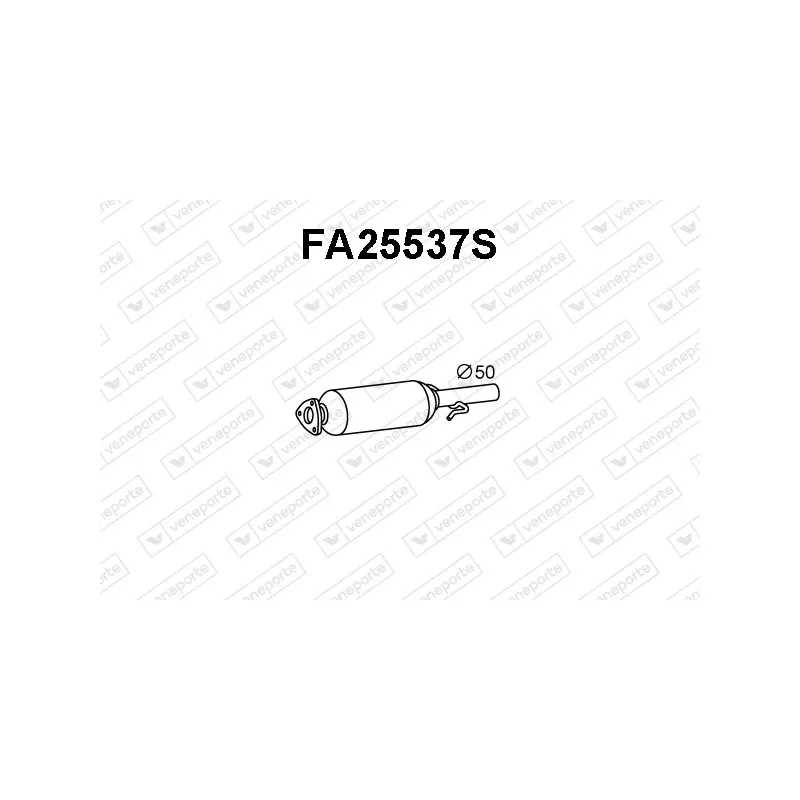 Filtre à particules / à suie, échappement VENEPORTE FA25537S