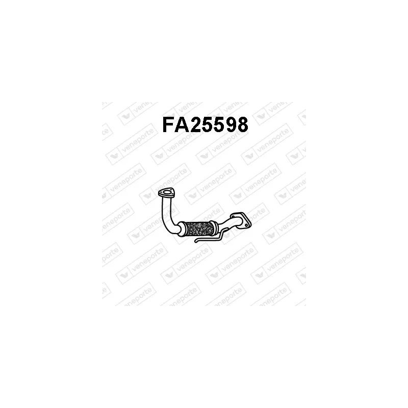 Tuyau d'échappement VENEPORTE FA25598