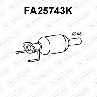 Catalyseur VENEPORTE FA25743K