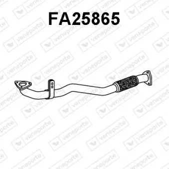 Tuyau d'échappement VENEPORTE FA25865