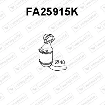 Catalyseur VENEPORTE FA25915K