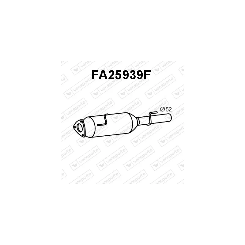 Filtre à particules / à suie, échappement VENEPORTE FA25939F