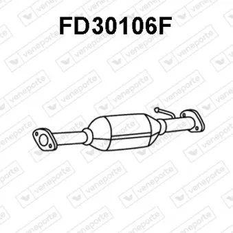 Filtre à particules / à suie, échappement VENEPORTE FD30106F