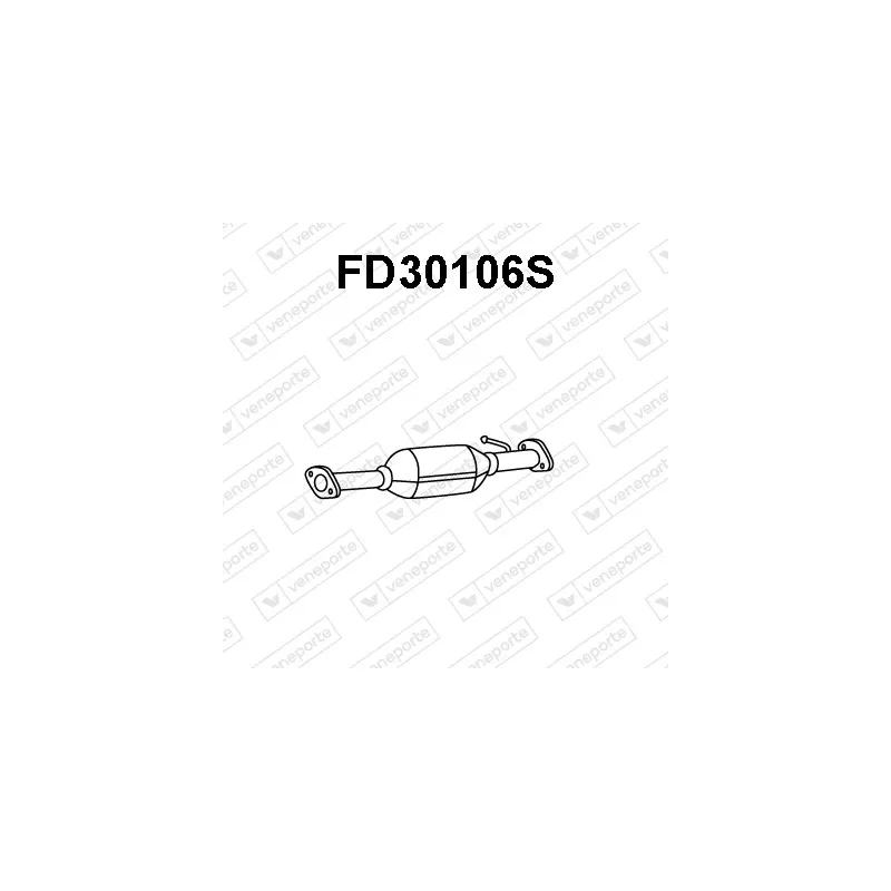 Filtre à particules / à suie, échappement VENEPORTE FD30106S