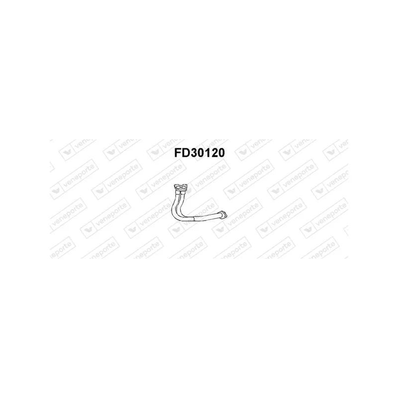 Tuyau d'échappement VENEPORTE FD30120