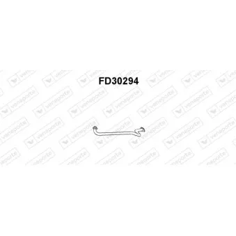 Tuyau d'échappement VENEPORTE FD30294