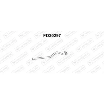 Tuyau d'échappement VENEPORTE FD30297