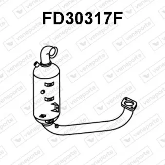 Filtre à particules / à suie, échappement VENEPORTE FD30317F