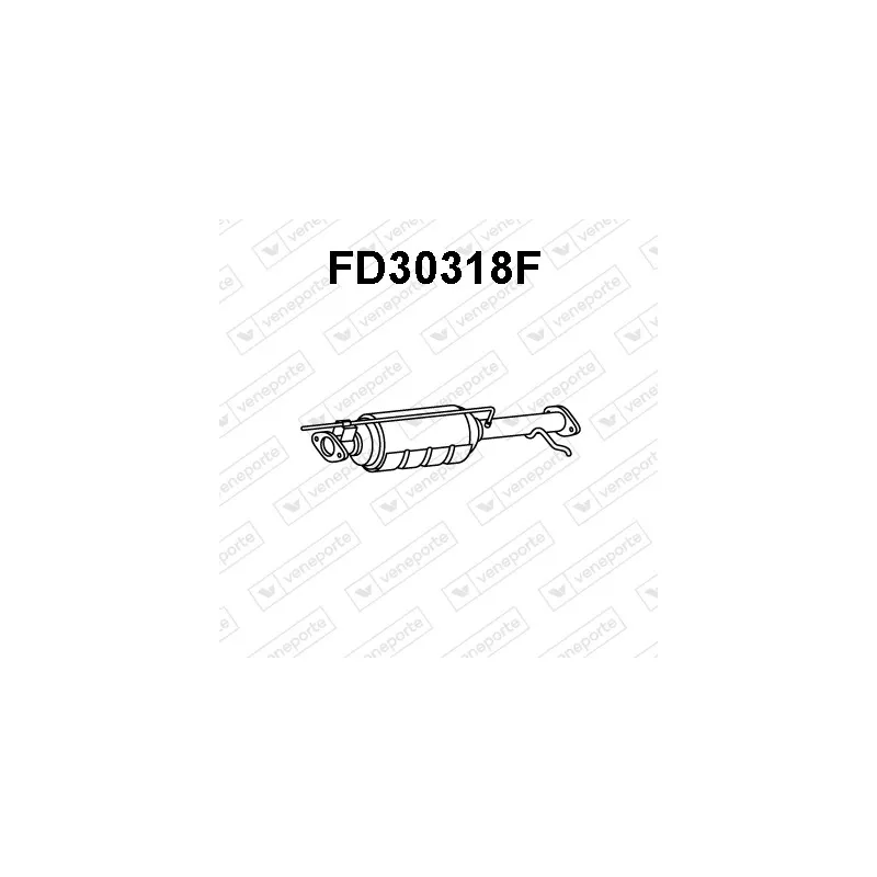 Filtre à particules / à suie, échappement VENEPORTE FD30318F