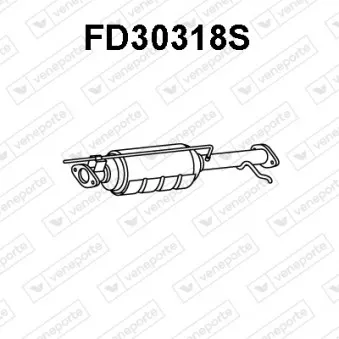Filtre à particules / à suie, échappement VENEPORTE FD30318S