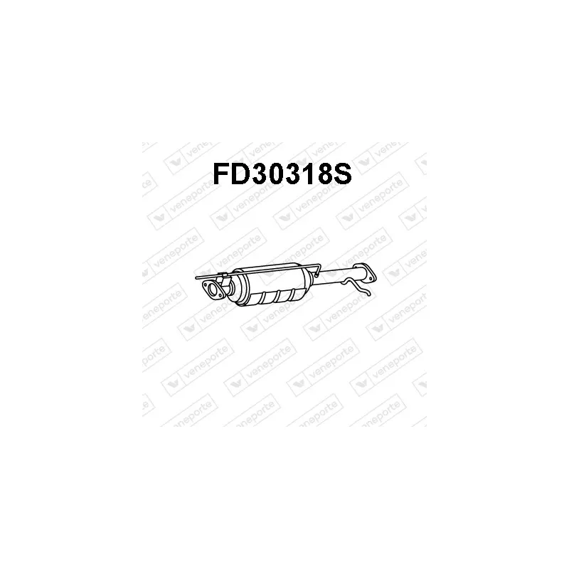 Filtre à particules / à suie, échappement VENEPORTE FD30318S