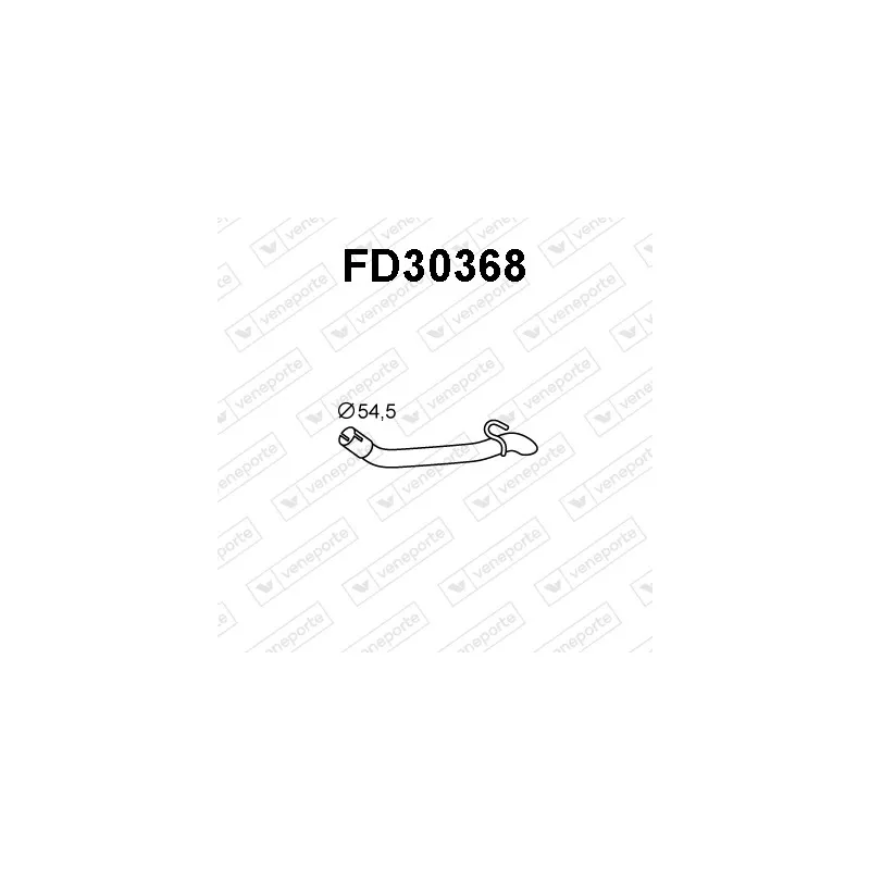 Tuyau d'échappement VENEPORTE FD30368