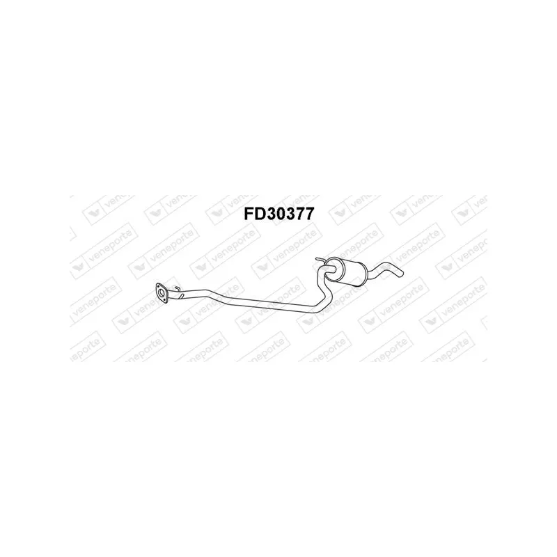 Silencieux central VENEPORTE FD30377