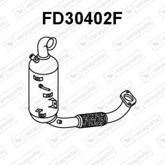 Filtre à particules / à suie, échappement VENEPORTE FD30402F