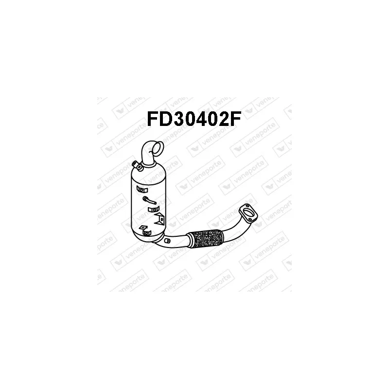 Filtre à particules / à suie, échappement VENEPORTE FD30402F