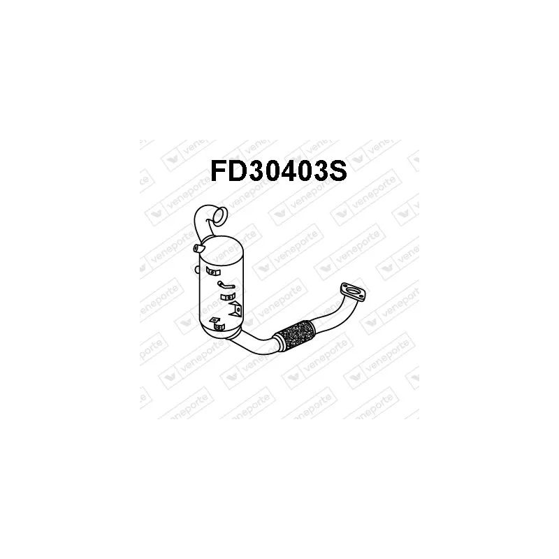 Filtre à particules / à suie, échappement VENEPORTE FD30403S