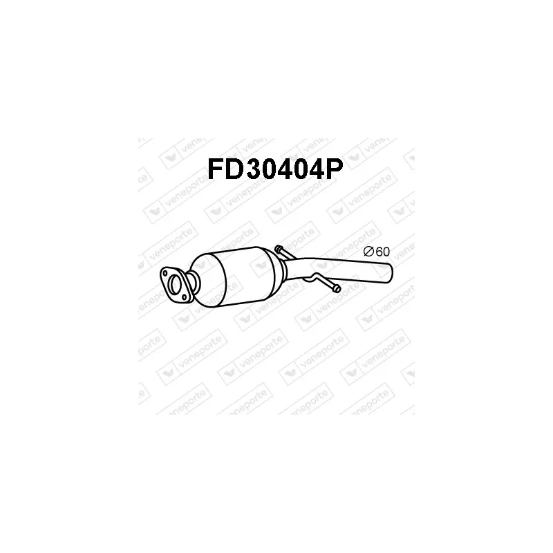 Catalyseur SCR VENEPORTE FD30404P