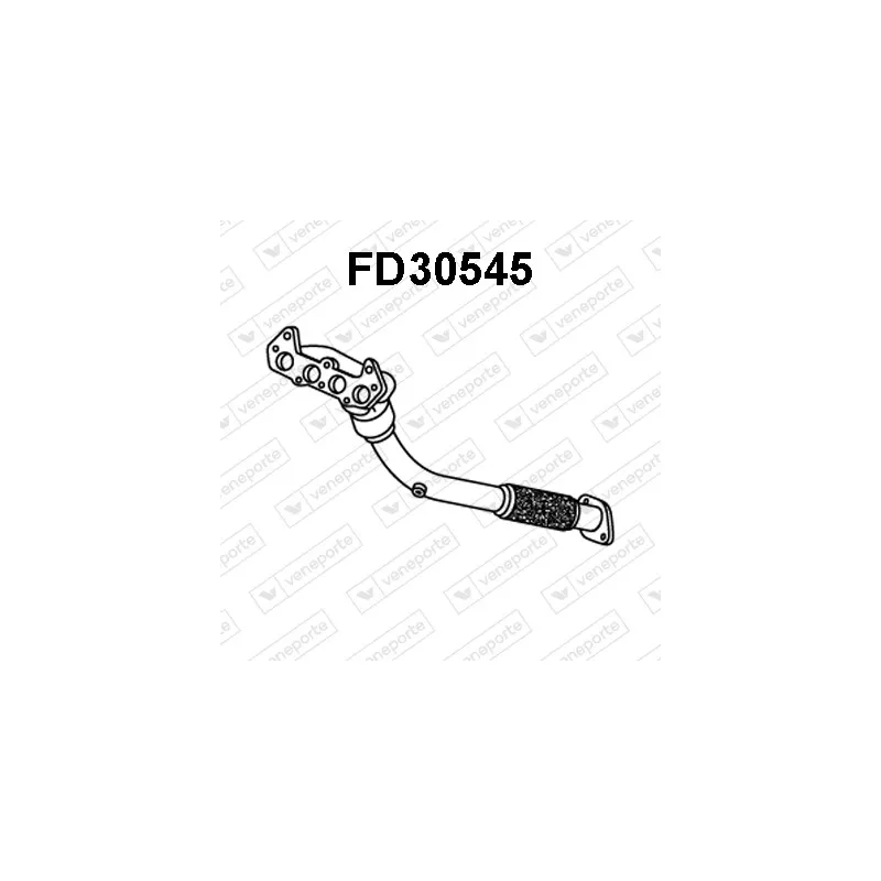 Tuyau d'échappement VENEPORTE FD30545