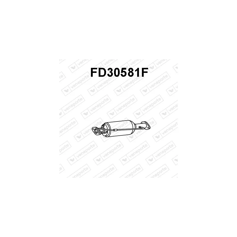 Filtre à particules / à suie, échappement VENEPORTE FD30581F